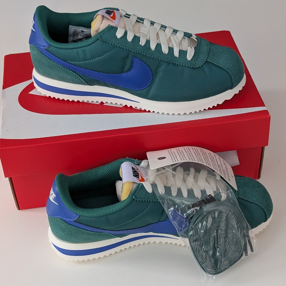Nike Cortez TXT 2 "Evergreen Aura" Sneakers - NIB - Women's 6.5 / Men's 5